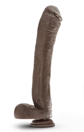 Dr Skin Mr Ed 13" Dildo - Chocolate