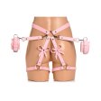 (image for) Bondage Harness W/ Bows - M/L - Pink