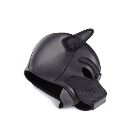 (image for) Spike Neoprene Puppy Hood - Black