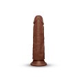 (image for) 7.75" Realistic Dildo - Dark