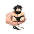 (image for) Hooded Bondage Teddy Bear Keychain