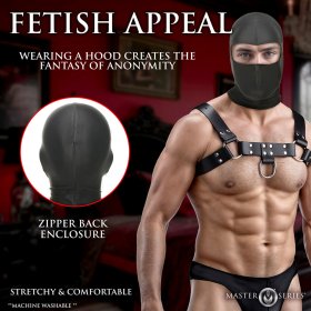Drone Hood - zippered back Drone Hood - zippered back