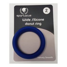 Wide Silicone Donut Ring - Blue 2" Wide Silicone Donut Ring - Blue 2"