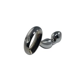 Stainless Steel Butt Plug w/ Loop Handle Stainless Steel Butt Plug w/ Loop Handle