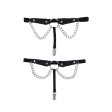 (image for) Chain Lace Garters - Black