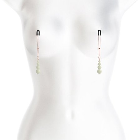 (image for) Bound Nipple Clamps - G2 Rose Gold GID