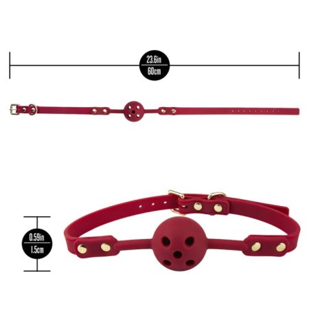 (image for) Temptasia Ardor - Silicone Ball Gag - Red