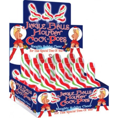 (image for) Jingle Ball Cock Pops - 12pc Disp Box