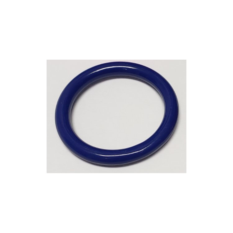 (image for) 1.5\" Seamless Stainless C-Ring - Blue