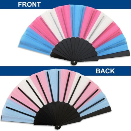 (image for) Transgender Pride Hand Fan