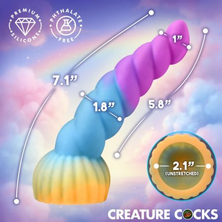 (image for) Unicorn Head Silicone Wand Attachment