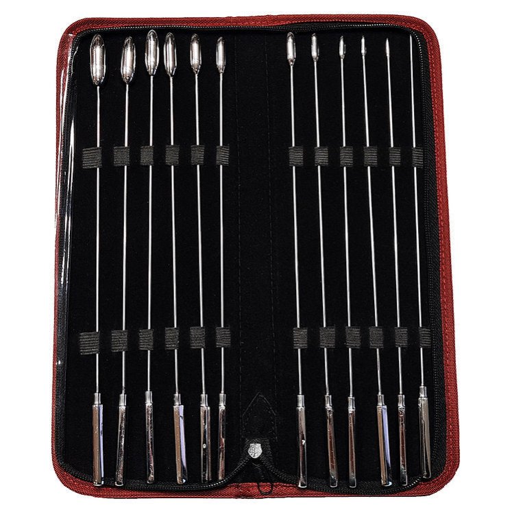 (image for) Stainless Steel 12 Piece Rosebud Dilator Set