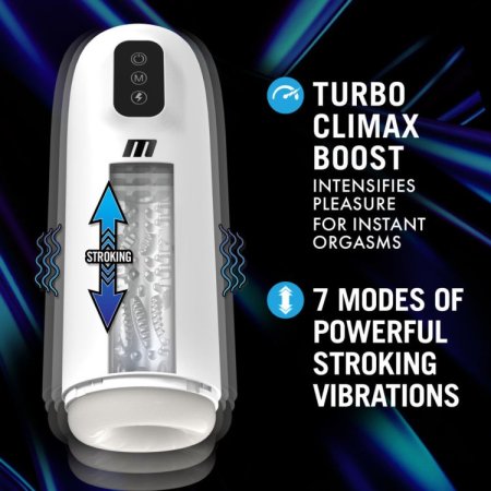 (image for) M for Men Robo-Bator Turbo Boost - White