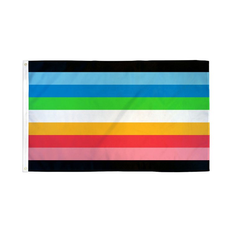 (image for) Queer Flag 3\'x5\' Polyester