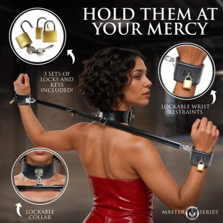 (image for) Dominion Bar Spreader Bar with Collar & Restraints