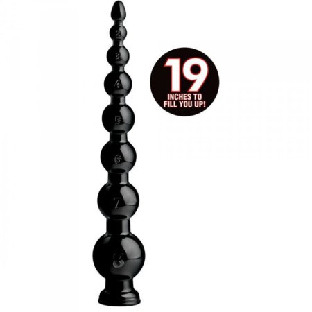 (image for) Hosed 19" Graduated Beaded Anal Snake