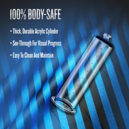 (image for) Performance - 9" x 2.5" Penis Pump Cylinder - Clear