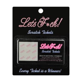 Let’s F*ck! Scratch Tickets - 8 coupons
