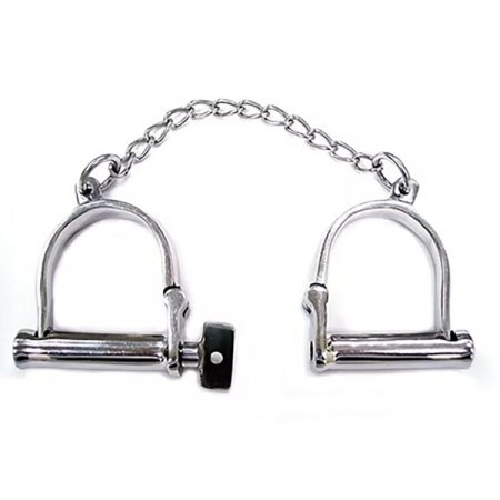 (image for) Stainless Steel Wrist Shackles In Case