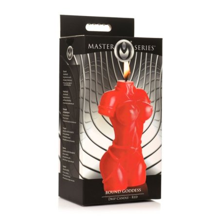 (image for) Bound Goddess Drip Candle - Red
