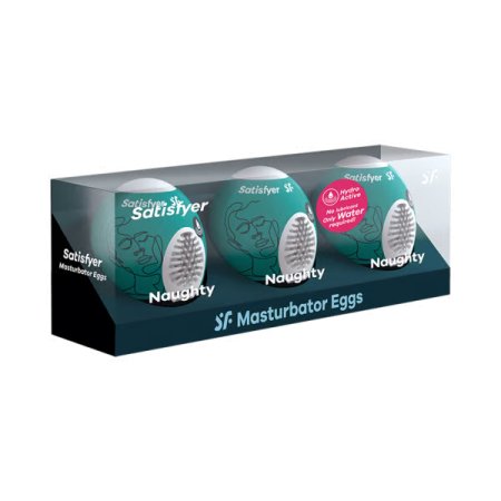 (image for) Masturbator Egg 3er Set (Bubble) Violet