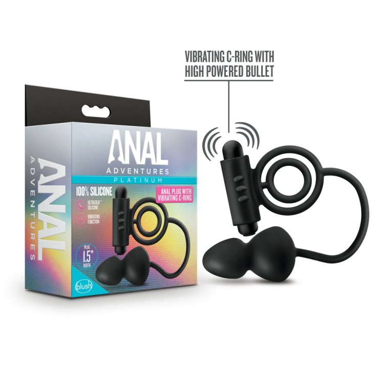 (image for) Anal Adventures - Plug with Vibr\' CRing