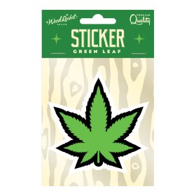 Green Leaf Sticker