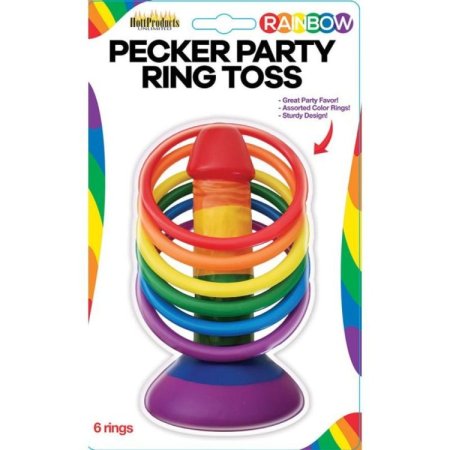 (image for) Rainbow Pecker Party C Ring Toss