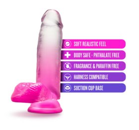 B Yours Sugar Magnolia 7" Dildo Fuchsia