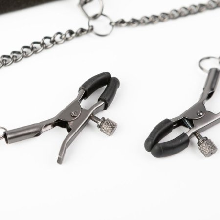 (image for) SEI MIO Twin Tweaks Collar/Nipple Clamps