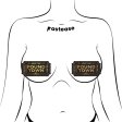 (image for) Pound Town Pasties: One-Way Ticket to Pound Town Gold Glitter