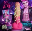 (image for) K.G. Silicone Dildo with Balls