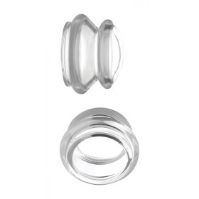 Clear Plunger Silicone Nipple Suckers Large