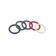 (image for) Rainbow Rubber Ring 5 Pack 1.25"