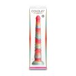 (image for) Colours - Stacked - 12" Dildo - Red/Gold
