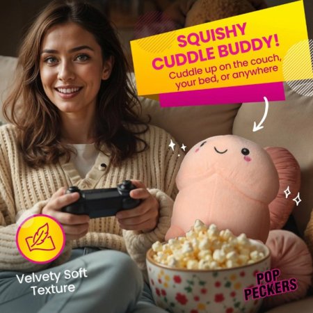 (image for) Chibi Happy Peckers Pillow - Medium *