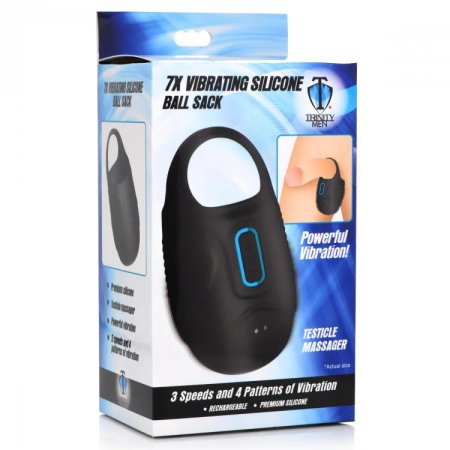 (image for) 7X Vibrating Silicone Ball Sack *