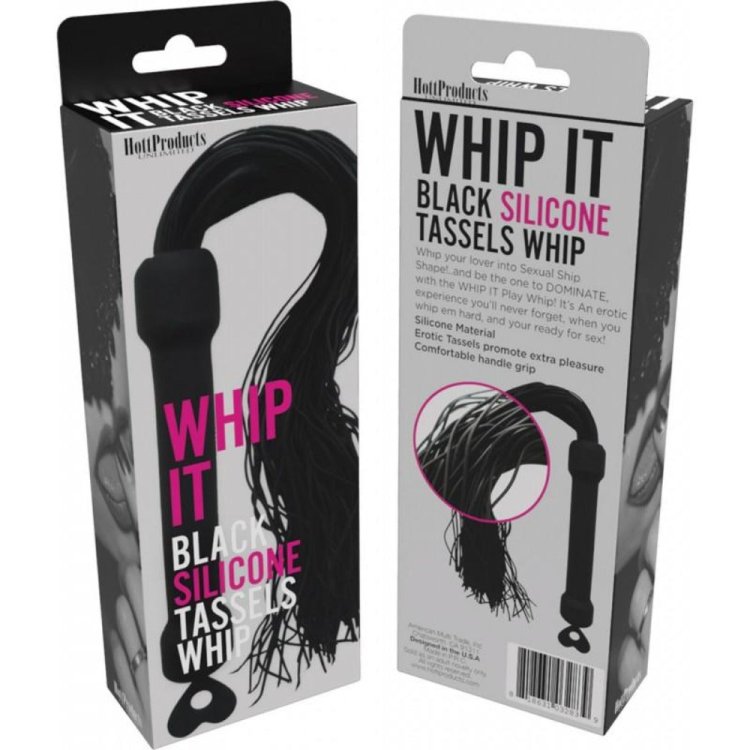 (image for) Whip It! Black Tassel Whip