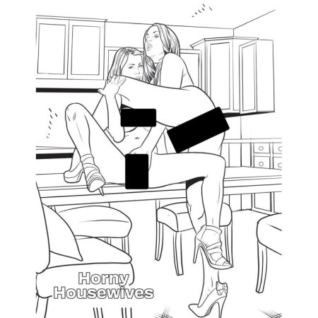 (image for) The Raunchiest Colouring Book