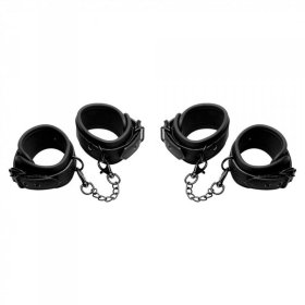 Kinky Comfort Wrist & Ankle Cuff Set