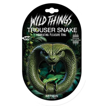 (image for) WILD THINGS - ANIMAL RINGS TROUSER SNAKE 10 FUNCTION LIQUID SILICONE