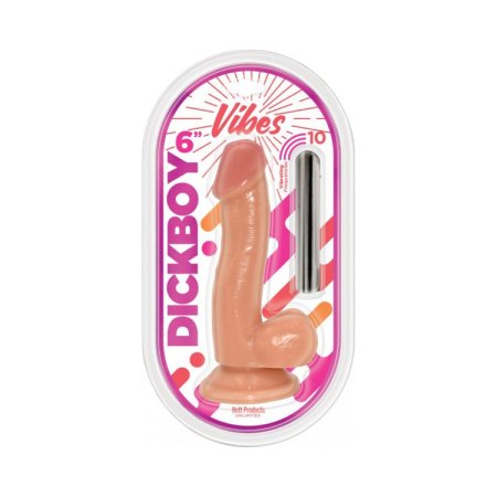 (image for) Dick Boy Vibes - 6" Suction Cup Dildo