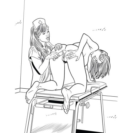 (image for) XXX Nurses Colouring Book