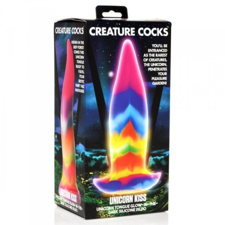 (image for) Unicorn Kiss Tongue Glow-In-Dark Silicon