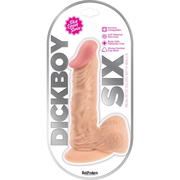 (image for) Dick Boy - 6\" Suction Cup Dildo