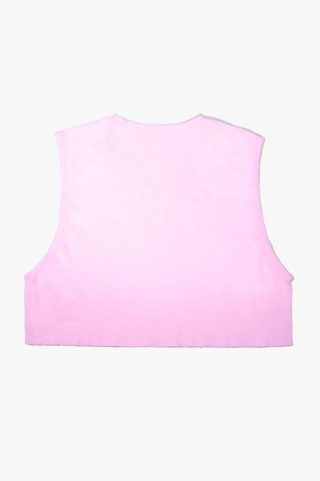 (image for) Unisex Small - Mini Crop Top Sheer - Taffy