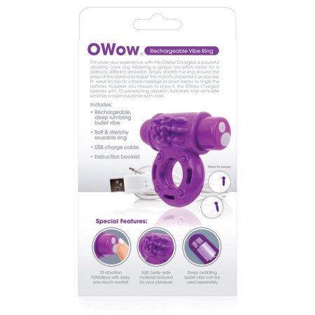 (image for) Charged OWow Vooom Mini Vibe - Purple