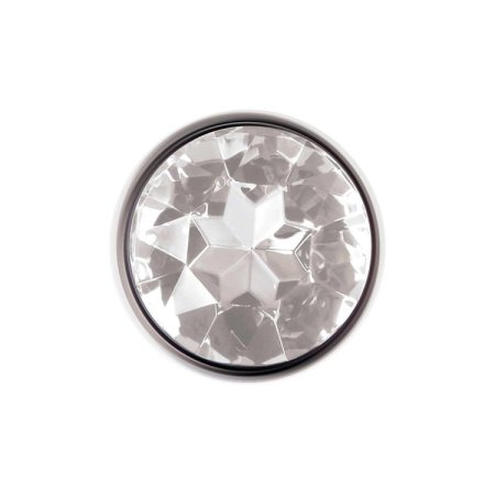 (image for) Adam & Eve Clear Gem Anal Plug Medium