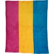 (image for) Pansexual Polar Fleece Blanket 50" x 60"