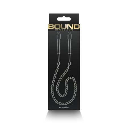 (image for) Bound Nipple Clamps - DC3 - Gunmetal